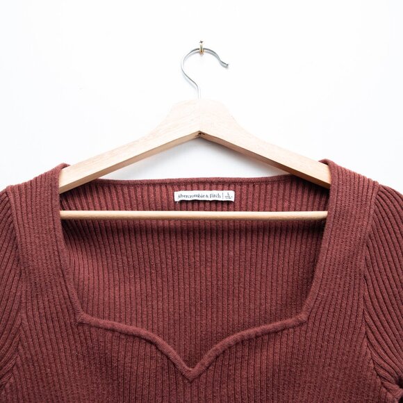 Abercrombie & Fitch Sweater Ribbed Bodysuit - Picture 3 of 7